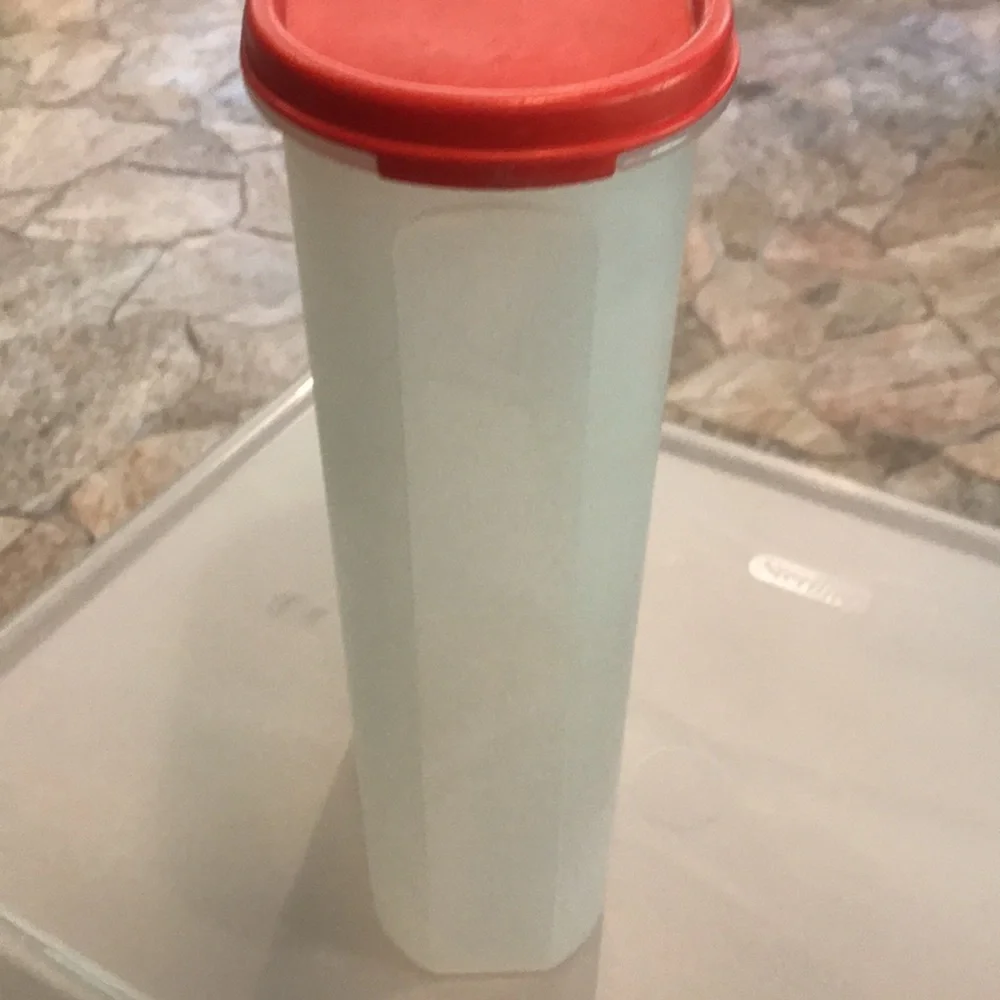Tupperware Vintage Tupperware Red Modular Mate 5